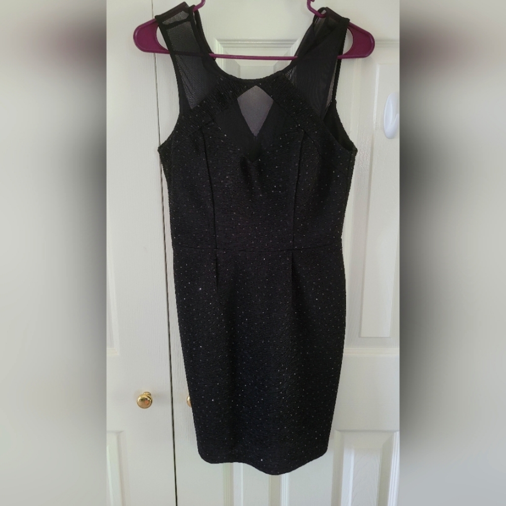City Triangles black cocktail dress